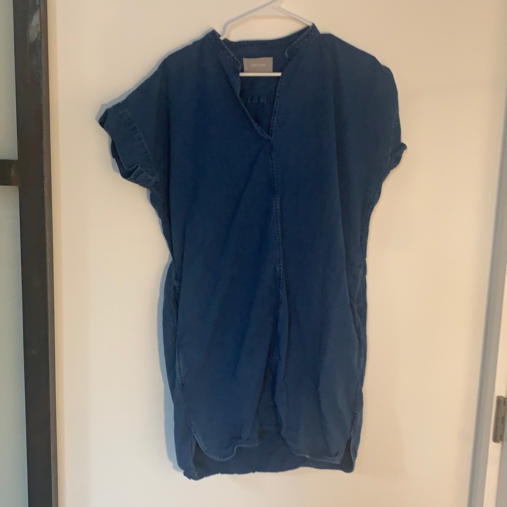 Everlane denim dress size 6
